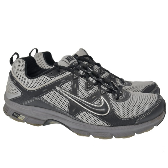 *Nike Alvord 9 Silver Running Sz 12 443841 001 - Picture 1 of 6